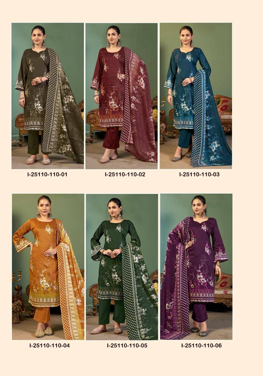 Alok suit rosey-2 Dress material wholesale dealers in Pune